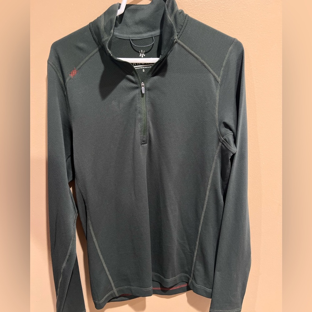 1/4 zip men’s Rhône size small